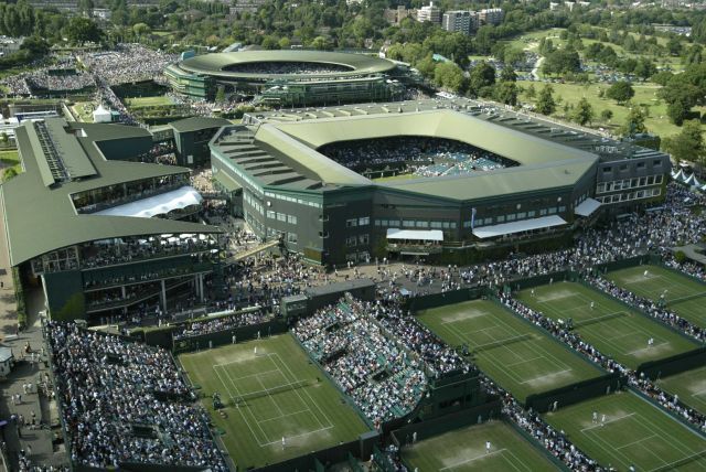 Tenisový areál ve Wimbledonu | Foto: Parkfield