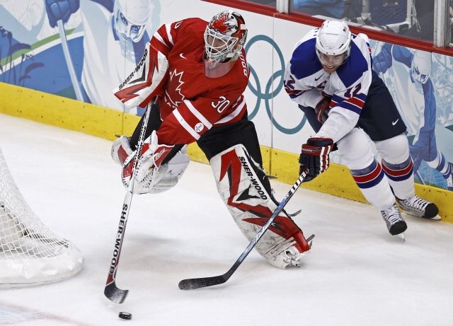 Kanada podlehla na olympijských hrách po padesáti letech USA. V repríze finále ze Salt Lake City Spojené státy vyhrály 5:3. | Foto: Reuters