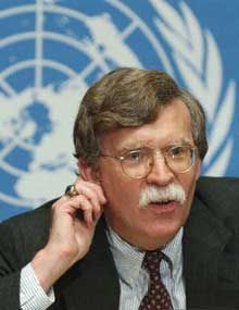 Americký velvyslanec při OSN John Bolton. | Foto: atlasshrugs2000.typepad.com