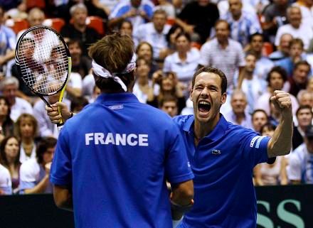 Hotovo, Llodra a Clement se radují, Francie je ve finále | Foto: Reuters