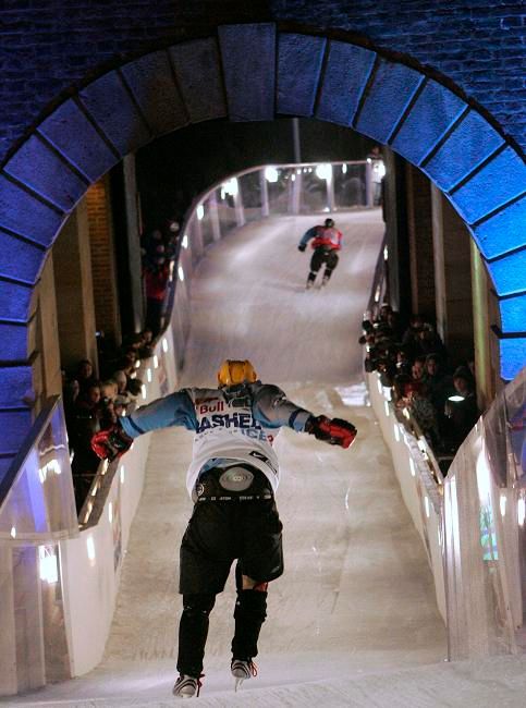 Red Bull Crashed Ice na Vyšehradě | Foto: Reuters