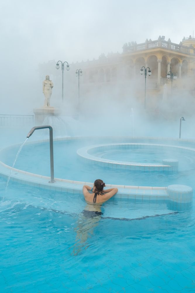 Széchenyiho termální lázně, Budapešť, Maďarsko | Foto: Profimedia.cz