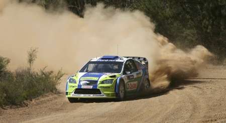 Marcus Grönholm s Fordem Focus WRC na trati druhé etapy Australské rallye. | Foto: Reuters