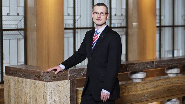 Czech Ambassador at the opening of the Olympics in Beijing, the government boycotted them