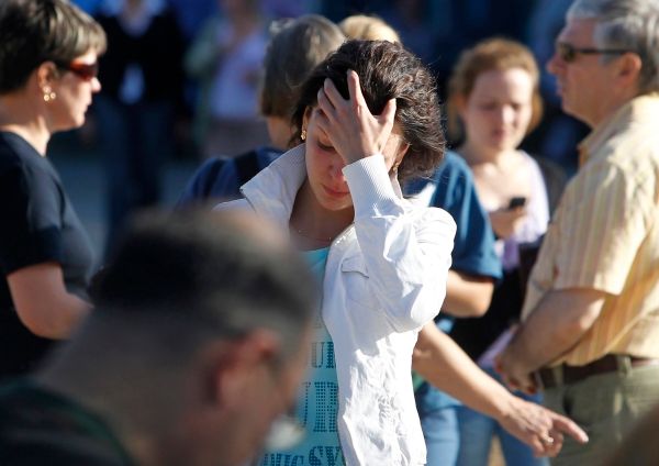 ... a Rusové mluví o ruském Titaniku. Podobně jako na Titaniku i na Bulgariji ještě těsně před potopením hrála hudba. | Foto: Reuters