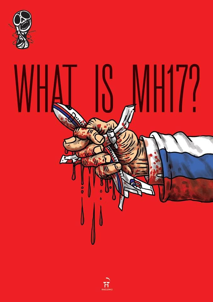 A co let MH17? Ten byl v červenci 2014 sestřelen nad východní Ukrajinou. O život přišlo 283 pasažérů a 15 členů posádky. Rusko však odmítá závěry mezinárodního vyšetřování, které spojuje ruskou armádu se sestřelením malajsijského letadla. | Foto: Andrij Jarmolenko/Facebook