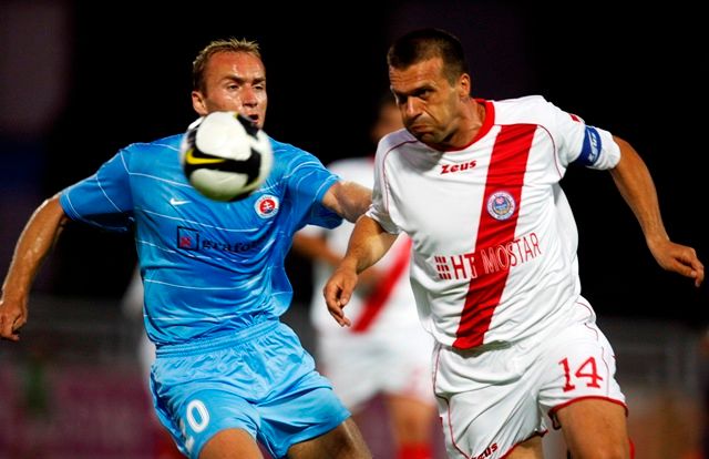 To Slovan Bratislava nestačil na HSK Zrinjski a v Mostaru prohrál 0:1. | Foto: Reuters