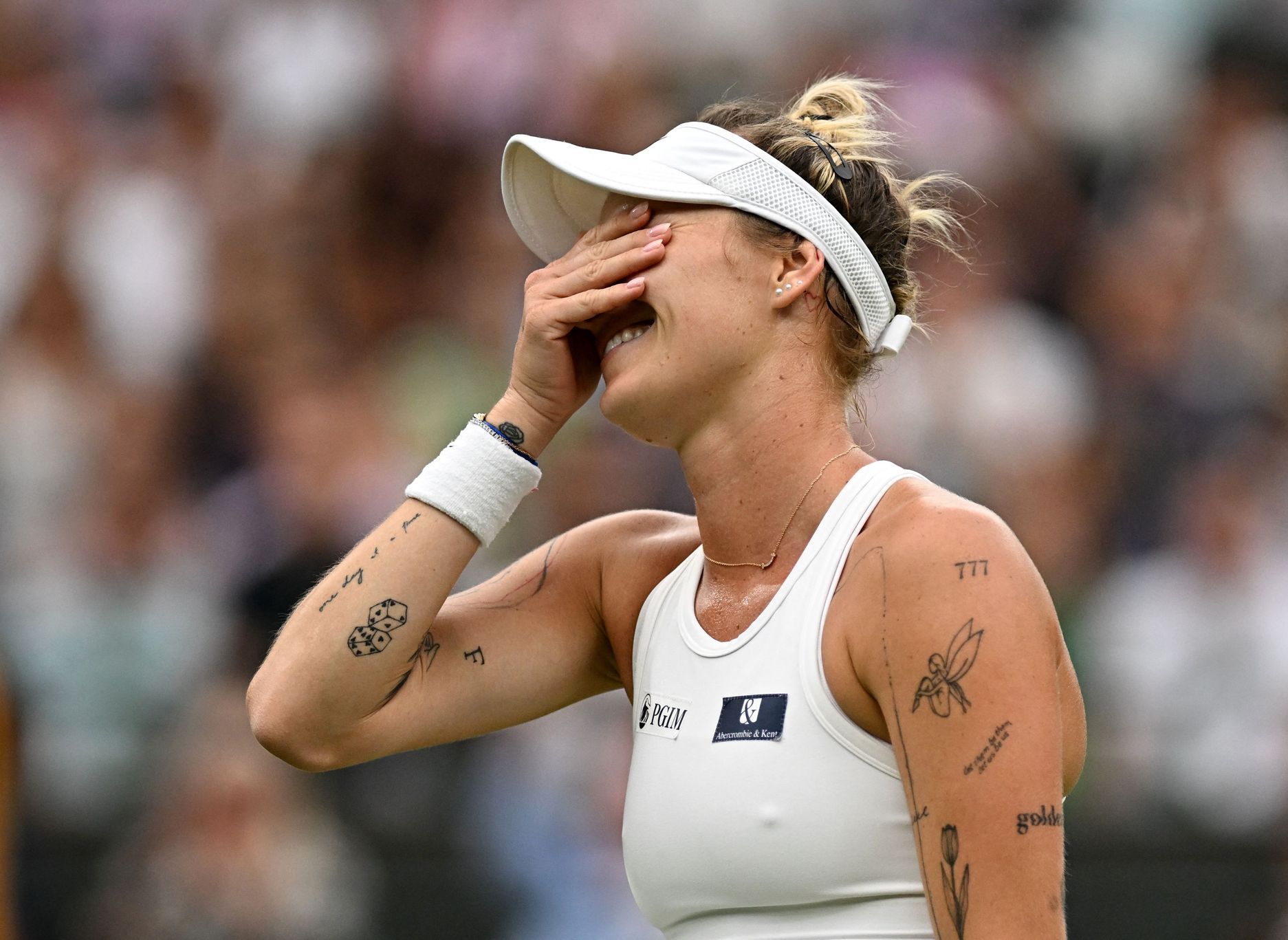 Markéta Vondroušová Advances to the Wimbledon Semifinals for the First Time in Her Career