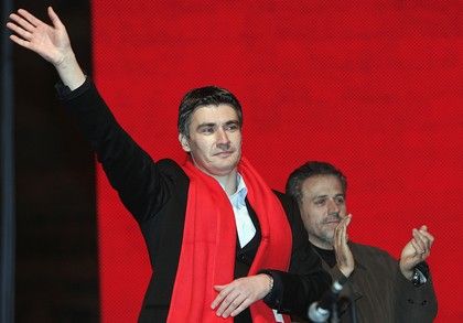 Vůdce sociálních demokratů Zoran Milanović. | Foto: Reuters