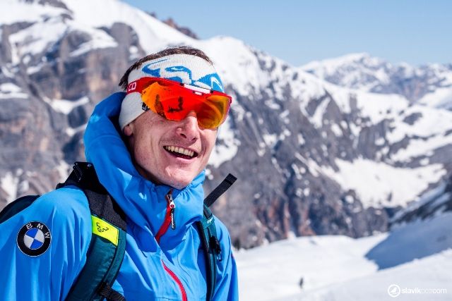 Ondřej Moravec v Jižním Tyrolsku při skialpiningu | Foto: Petr Slavík (www.dynafit.com)