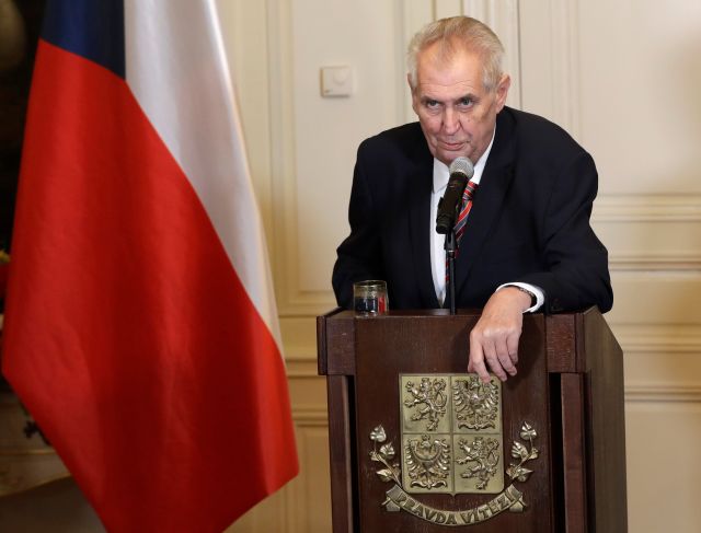 Prezident Miloš Zeman. | Foto: ČTK