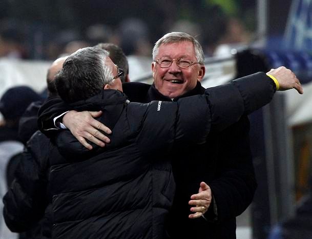 Raduje se i trenér Ferguson | Foto: Reuters