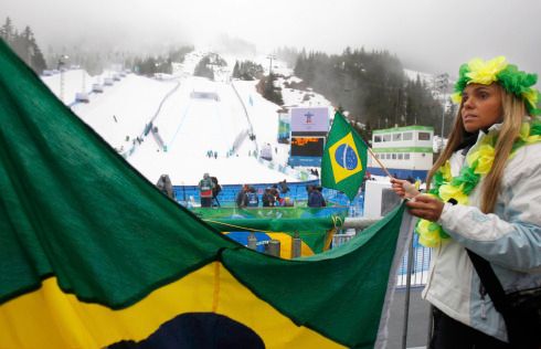 Brazilští příznivci. | Foto: Reuters