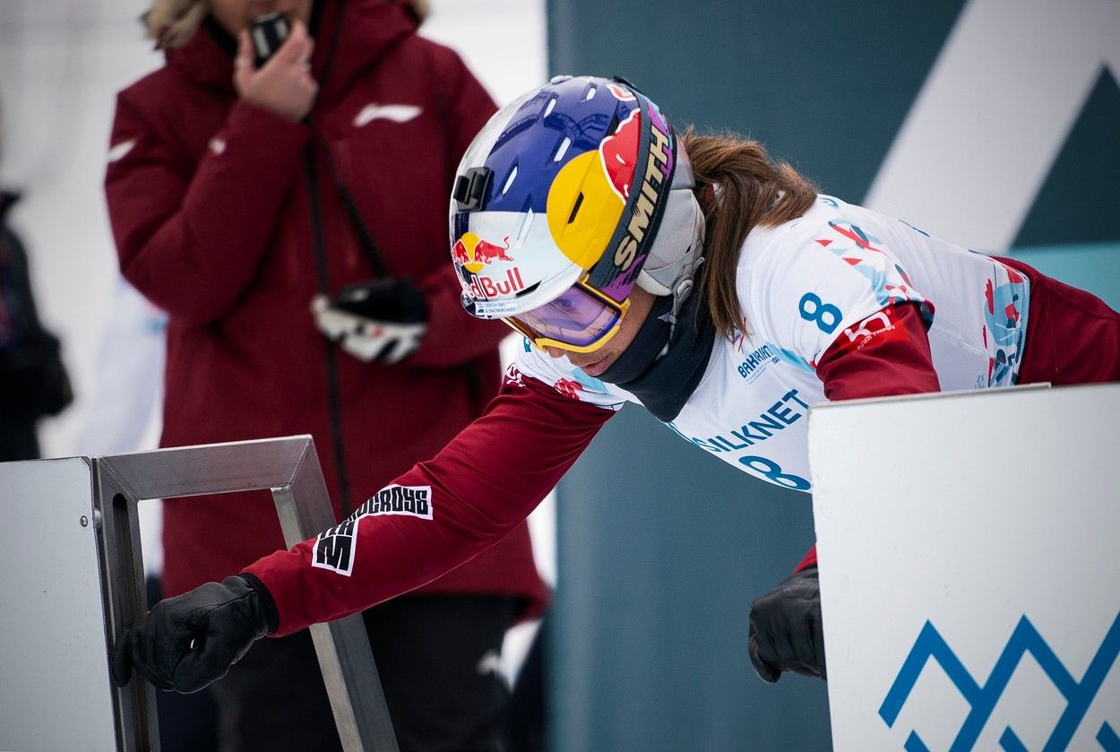 Adamczyková a dominé la finale mineure et a terminé cinquième de l’avant-dernière course SP