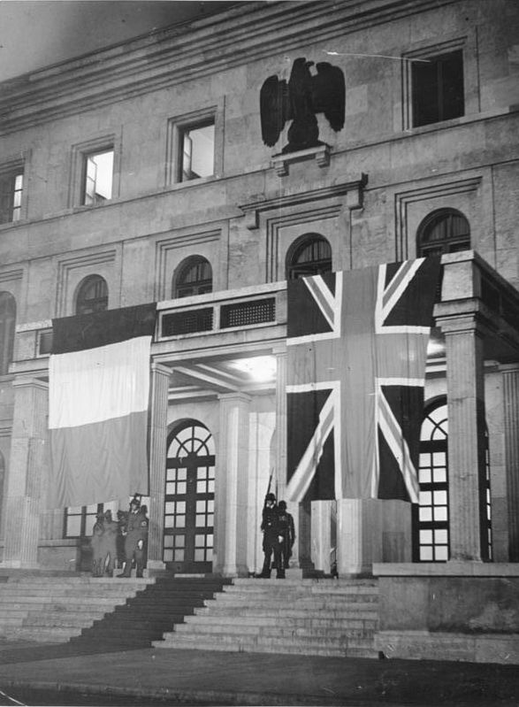 Přípravy na mnichovské jednání čtyř mocností o Československu. | Foto: Bundesarchiv, Bild 183-H12988 / CC-BY-SA 3.0