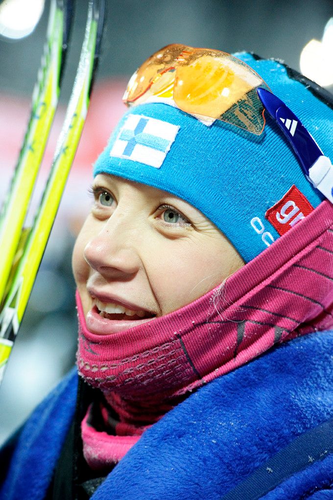 Finská biatlonistka Kaisa Mäkäräinenová | Foto: www.biathlonworld.com