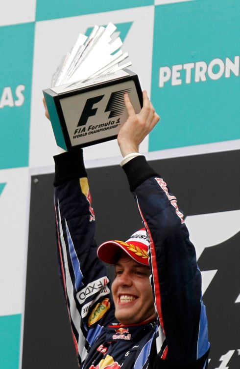 Zvítězil Sebastian Vettel | Foto: Reuters