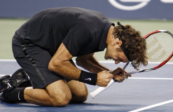 Dobojováno. Dalo to práci, ale čtvrtý triumf v řadě ve Flushing Meadows je tu. | Foto: Reuters