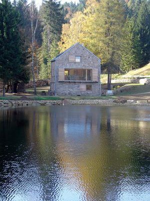 Lucie Kavánová - rekonstrukce Kotrčova mlýna u Lipnice nad Sázavou, 2005 | Foto: Aktuálně.cz