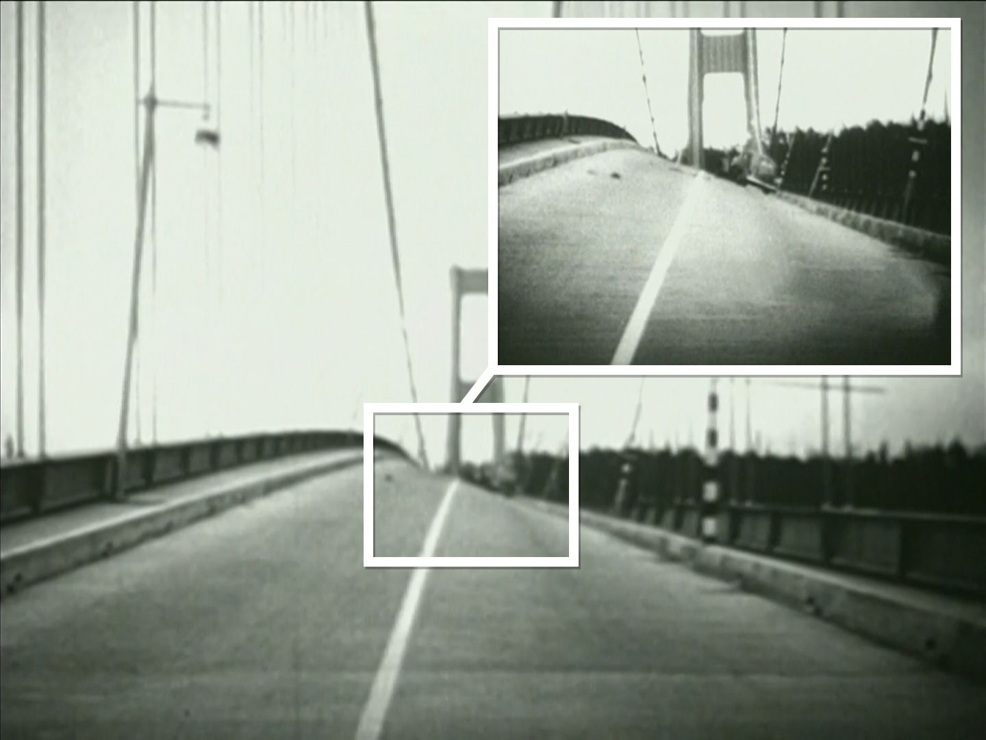 Video, které vešlo do dějin. Obří most se vlnil jako papír, nehoda změnila celý obor - Aktuálně.cz