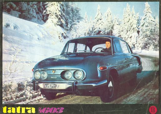 Produkce Tatry 603 pokračovala až do roku 1975. | Foto: tatraportal.com, aerotatra.czweb.org, tatramuseum.cz