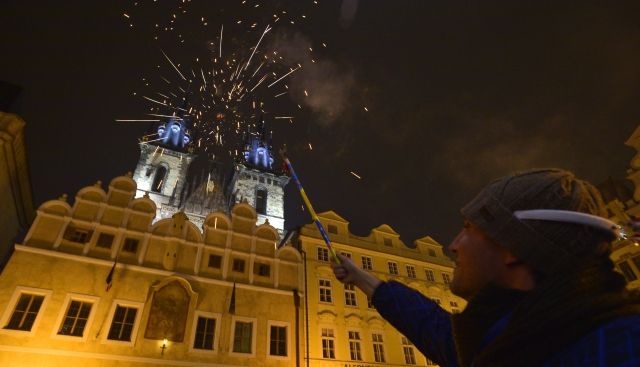 A ještě jednou centrum Prahy. | Foto: ČTK