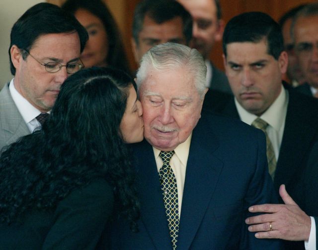 Augusto Pinochet - září 2003, 30. výročí puče. | Foto: Reuters