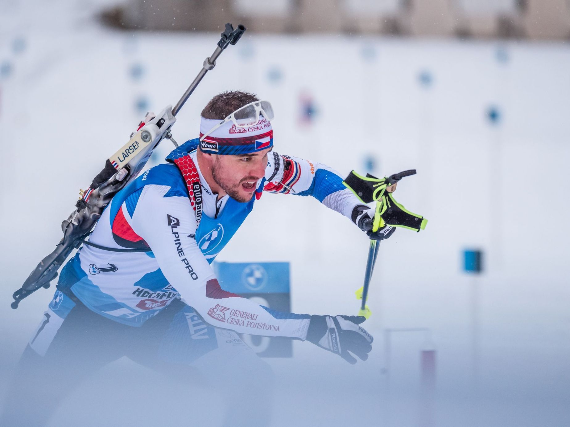 The dialed Krčmář got angrily angry, he pulled the relay to the fifth position with a great performance