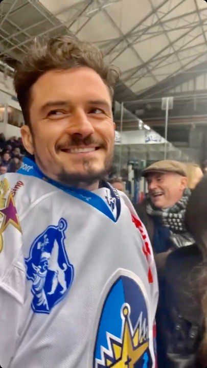 Orlando Bloom na extralize v Kladně | Foto: Instagram Orlanda Blooma