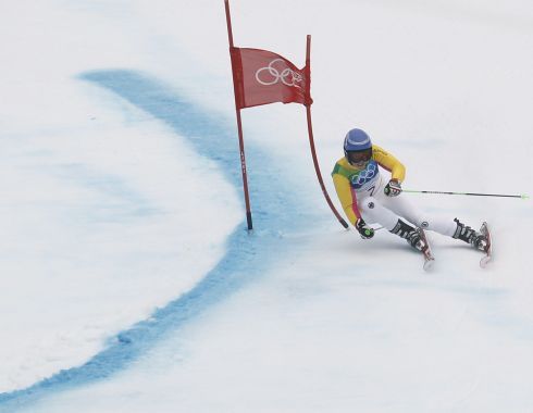 Vítězka obřího slalomu - Němka Rebensburgová | Foto: Sport