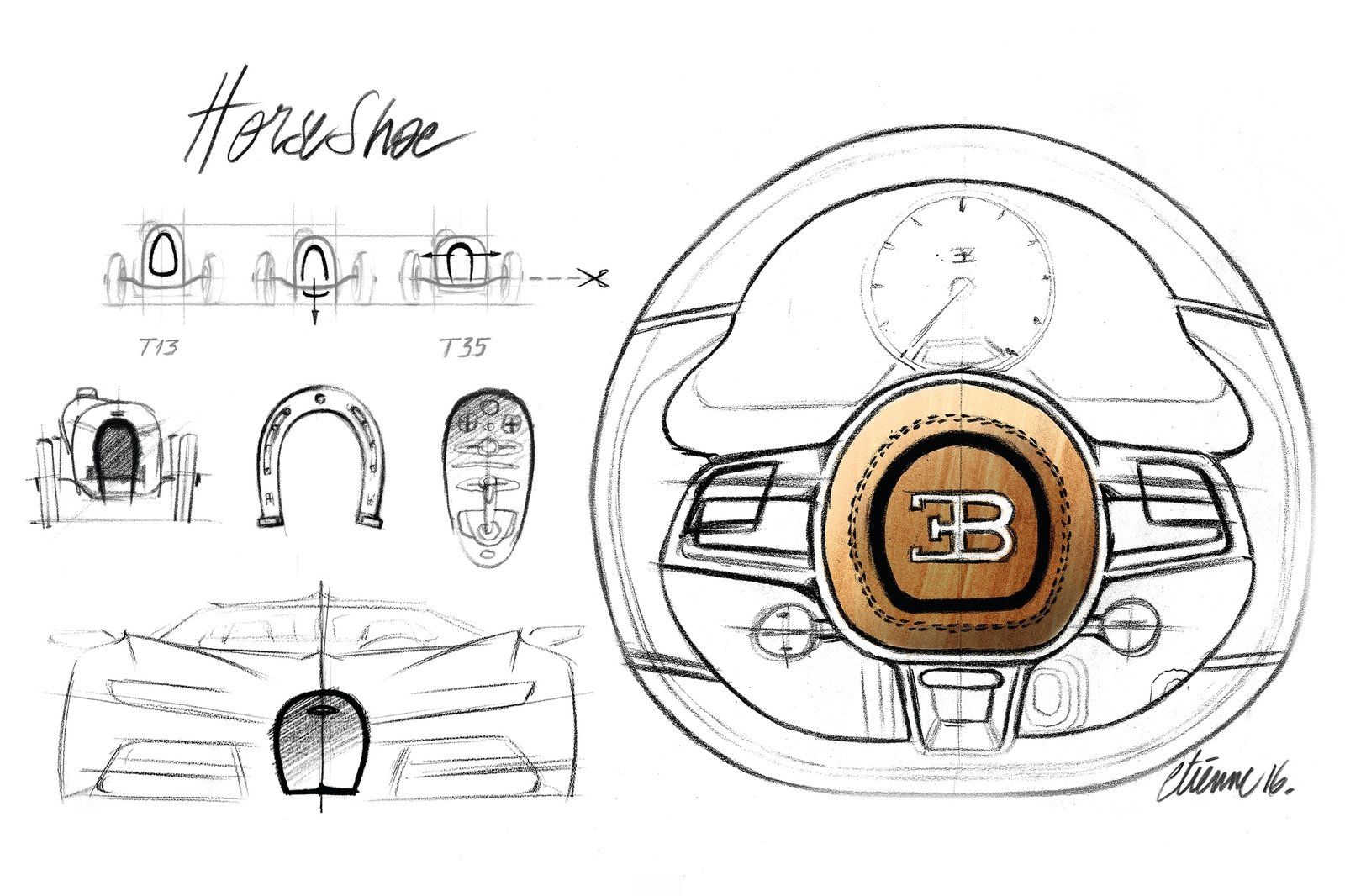Jak se kreslí nejrychlejší auto světa? Prohlédněte si