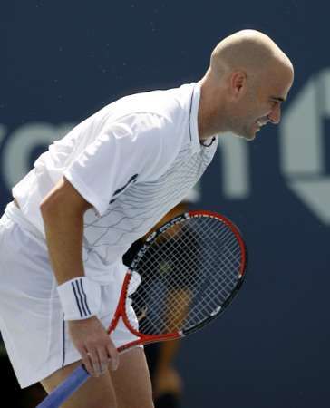 K poslednímu zápasu kariéry nastoupil v roce 2006 na US Open,... | Foto: Reuters