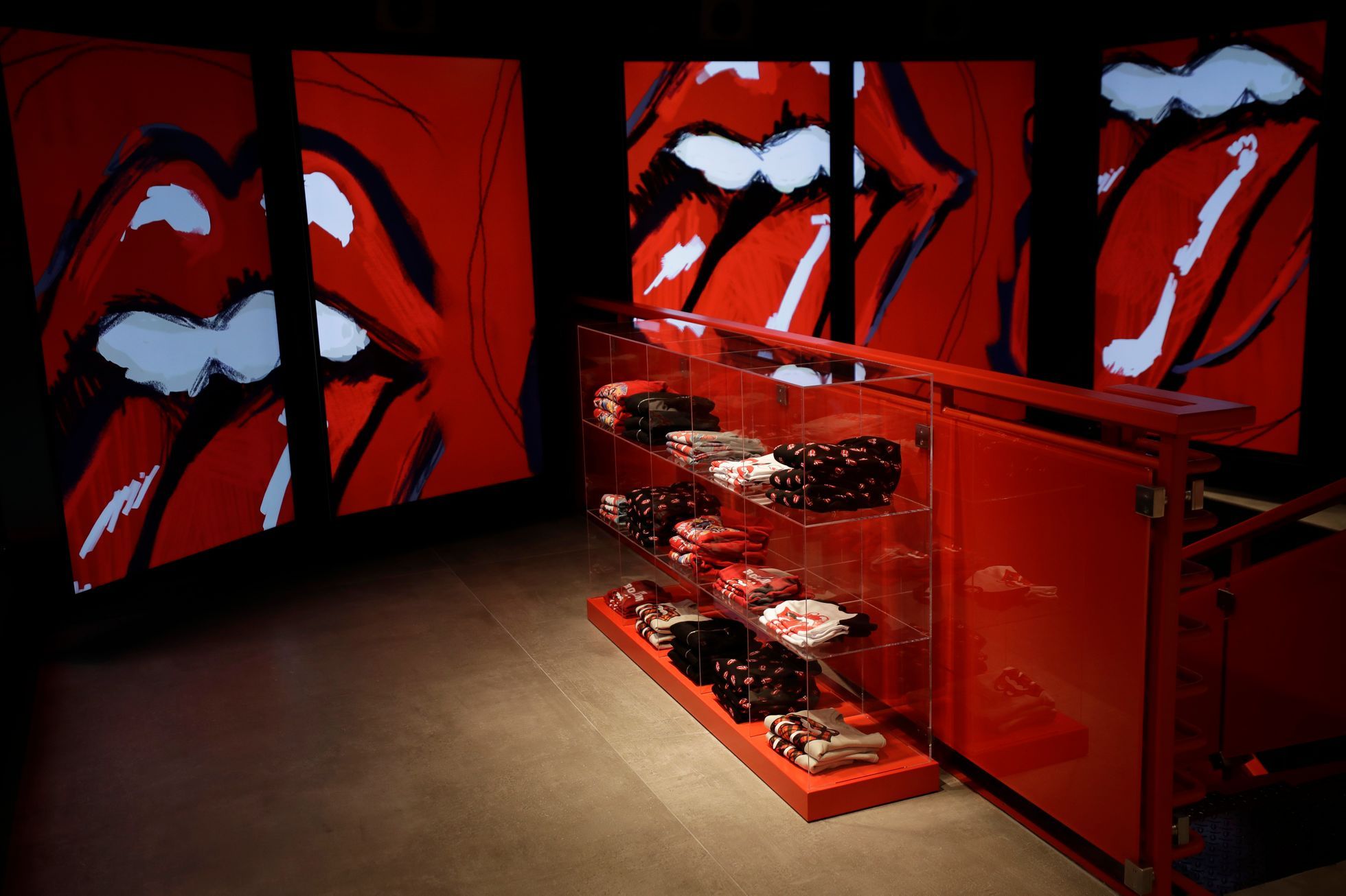 Picture: The Rolling Stones are optimistic.  They have opened a store in London, they also sell drapes