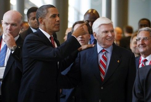 Barack Obama a Pat Ryan | Foto: Sport