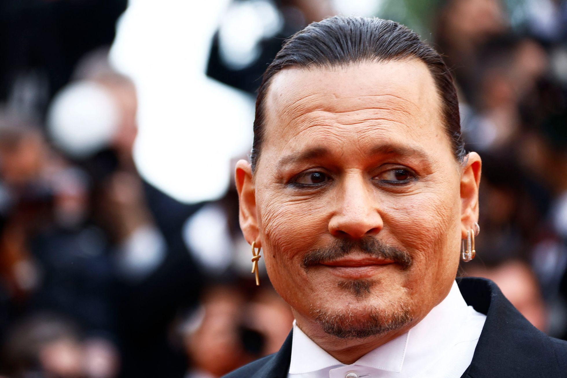 Johnny Depp is back.  People in Cannes gave him a standing ovation for seven minutes for his role as the king