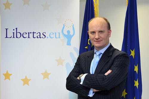 Declan Ganley, šéf politické strany Libertas | Foto: libertas.eu