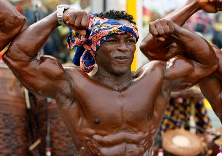 Zahajovací ceremoniál k Africkému národnímu poháru | Foto: Reuters