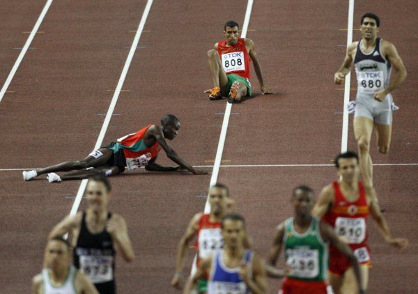 A postup do finále na 1500 m je v... prachu! | Foto: Reuters