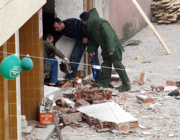 Exploze 9. dubna otřásla také tureckým letoviskem Ordu u Černého moře. | Foto: Reuters