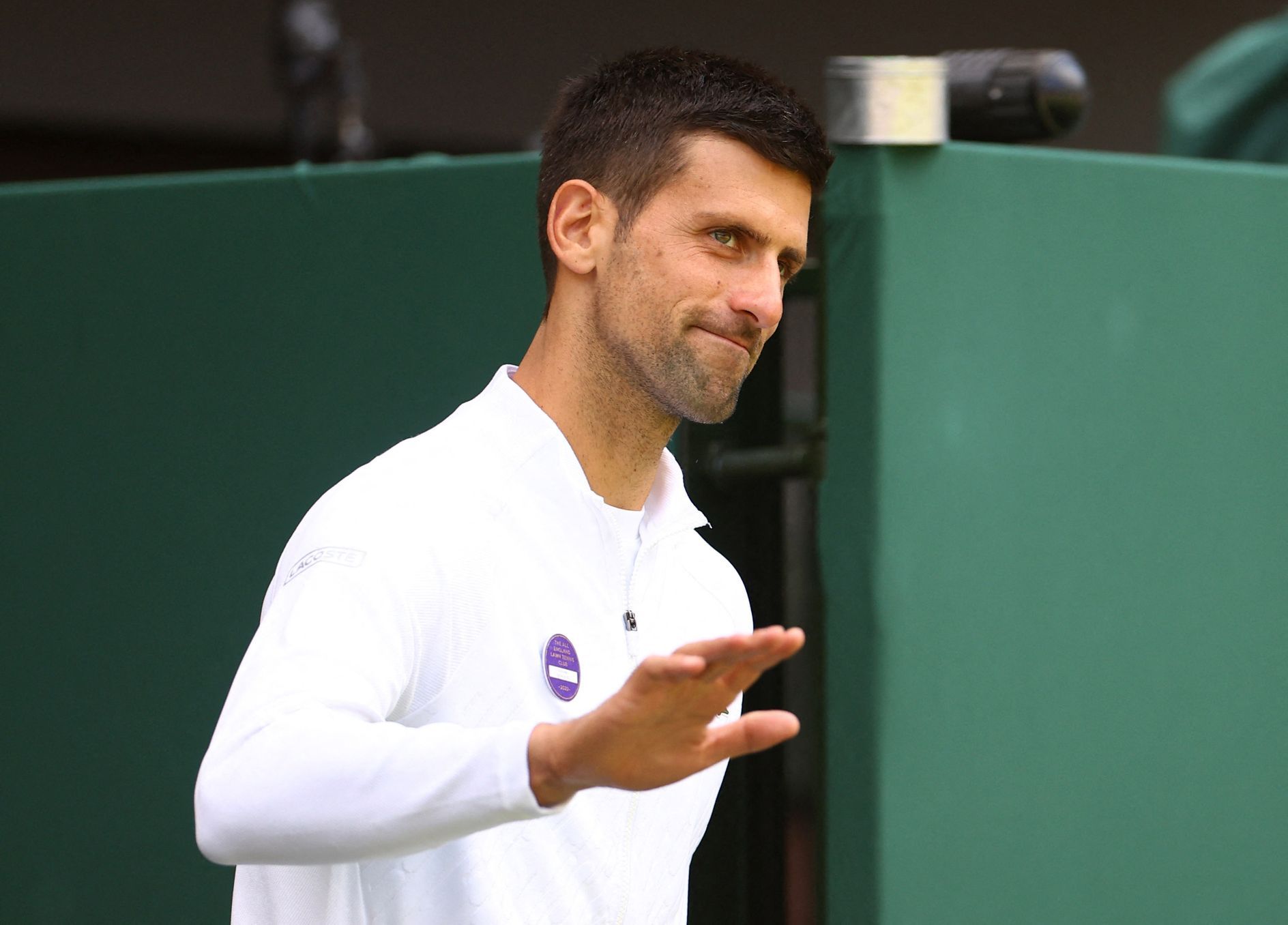 Amazing, I didn’t expect that, admitted Djokovic.  He is preparing for the US Open