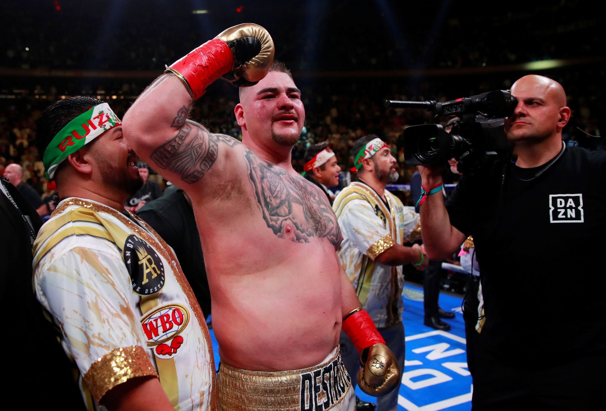 Fotogalerie Ze Zapasu Anthony Joshua Andy Ruiz Aktualne Cz
