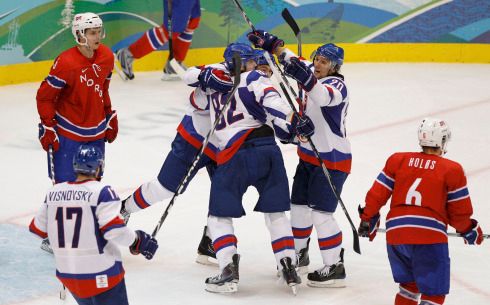 Slováci měli namále, zachránil je až gól Miroslava Šatana na 4:3 | Foto: Reuters