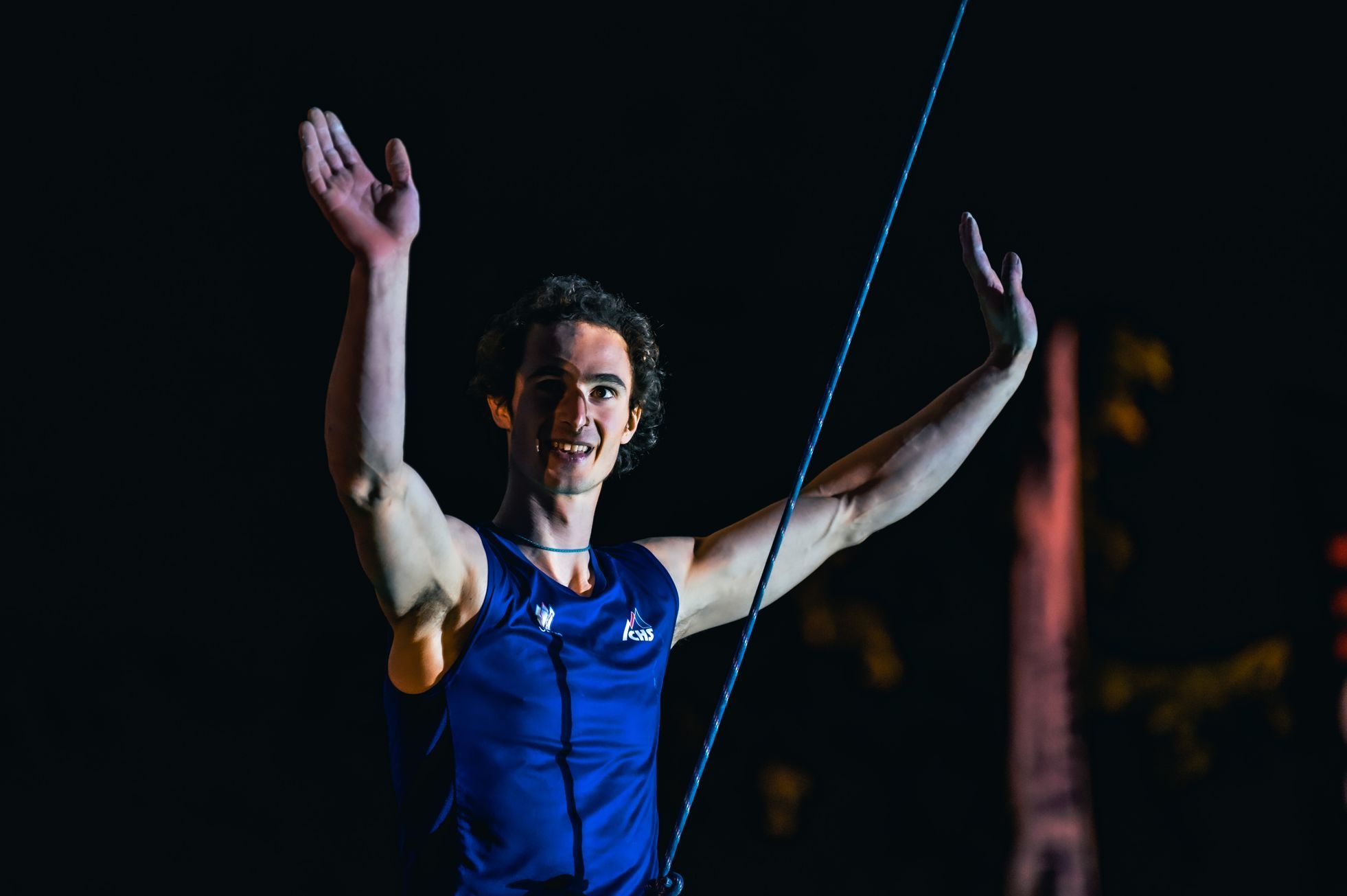 I didn’t have the top grip, Ondra admitted.  The professorial performance brought him gold anyway