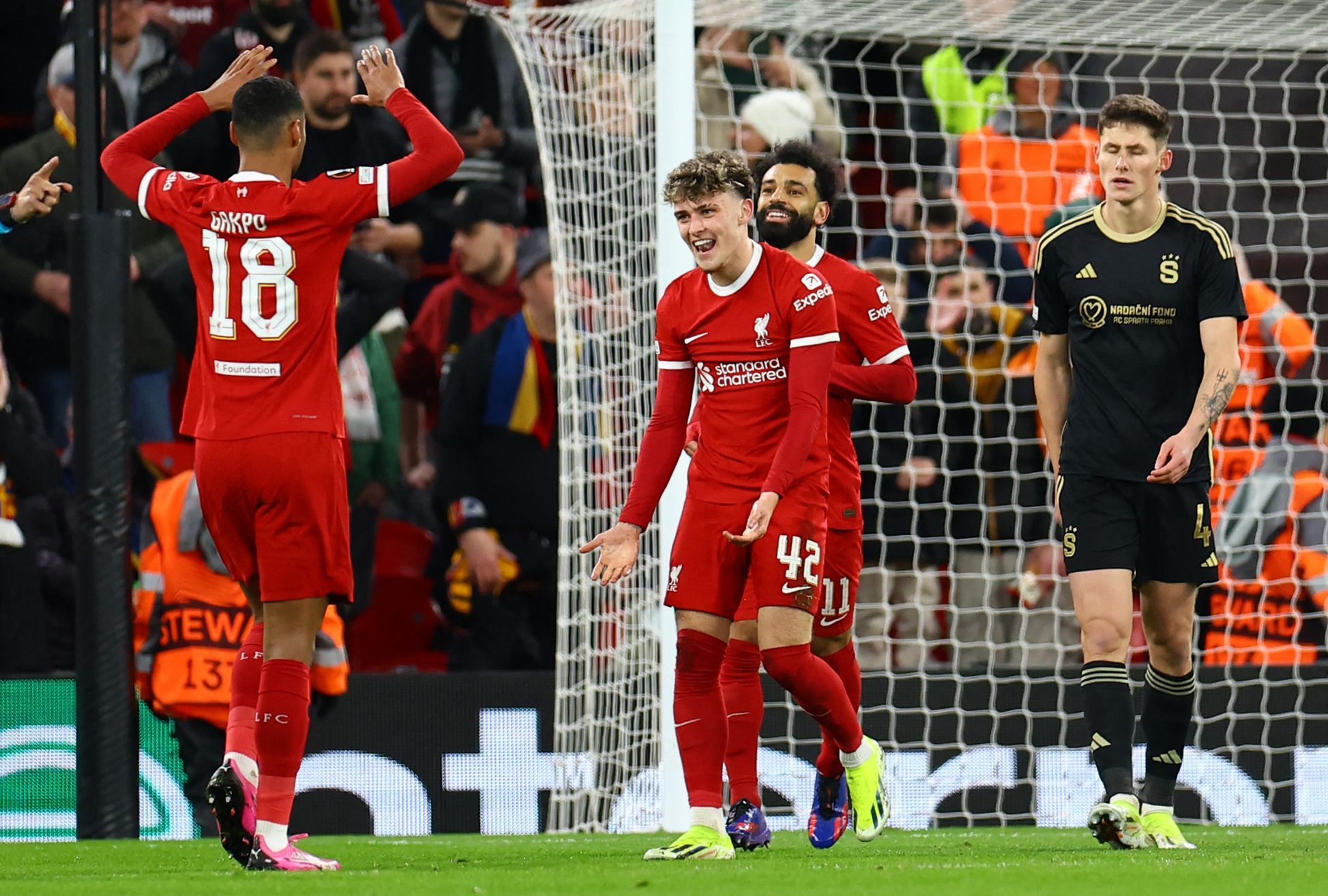 Liverpool - Sparta 6:1. Zápas hrůzy, Letenští si odvezli z Anglie historický příděl | Aktuálně.cz