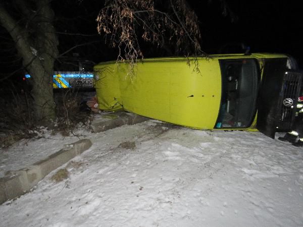 Nehoda u Hradce Králové | Foto: Policie ČR – KŘP Královéhradeckého kraje