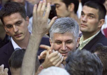 Srsbký premiér Zoran Djindjić na fotografii z roku 2003 | Foto: Reuters