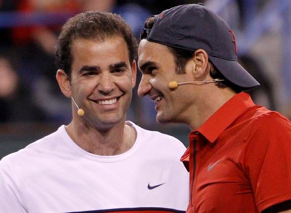 Sampras s Federerem se smějí | Foto: Reuters