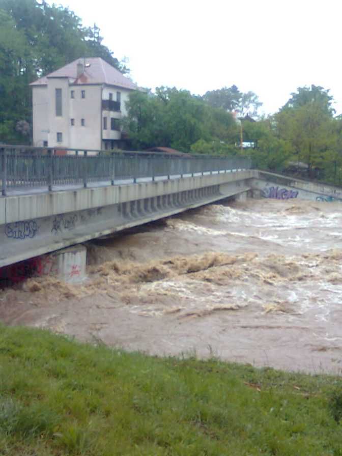 Situace ve Valašském Meziříčí. | Foto: Radek Kopečný