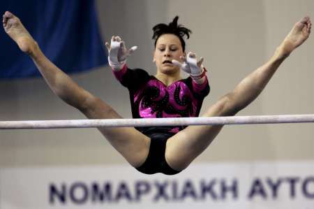 Česká sportovní gymnastka Jana Šikulová. | Foto: Reuters