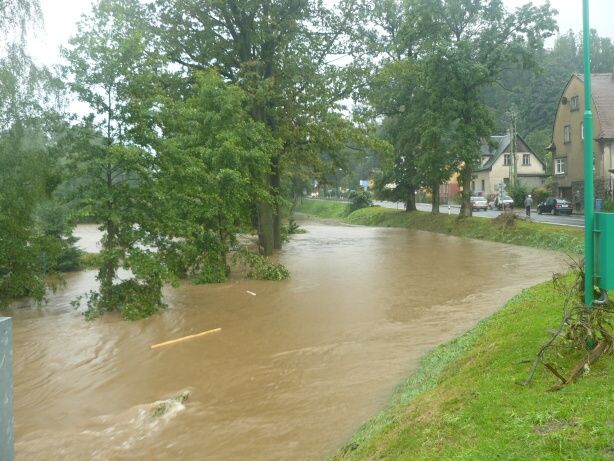 Mníšek, 7. srpna 2010 v devět hodin ráno | Foto: Jindřích Žák